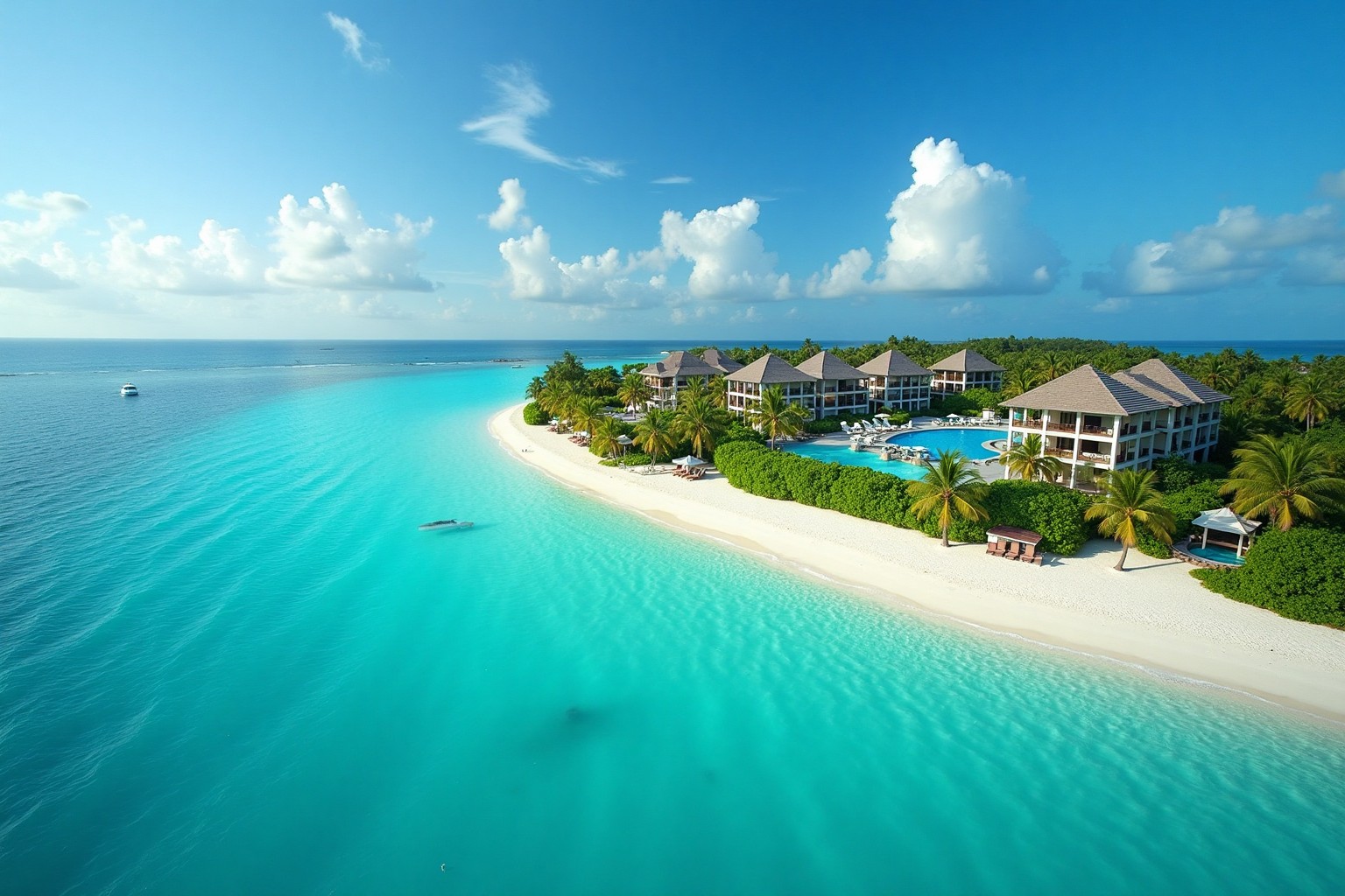 Elegant Parisian architecture and luxury shopping